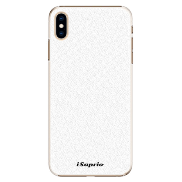 Plastové pouzdro iSaprio - 4Pure - bílý - iPhone XS Max