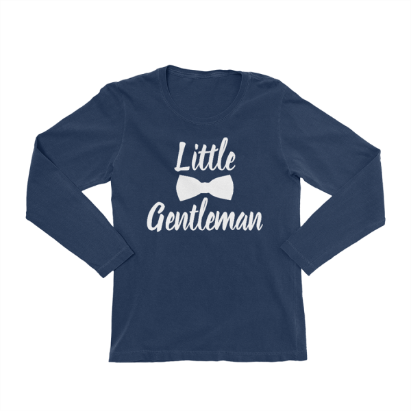 KIDSBEE Chlapecké bavlněné tričko Little Gentleman