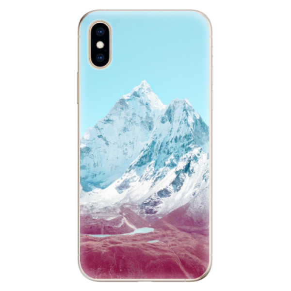 Odolné silikonové pouzdro iSaprio - Highest Mountains 01 - iPhone XS