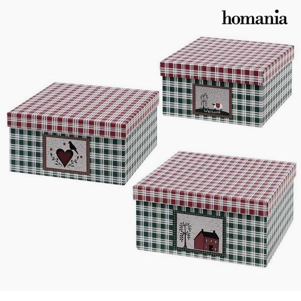 Ozdobná krabice Homania 7635 (3 uds) Carboard
