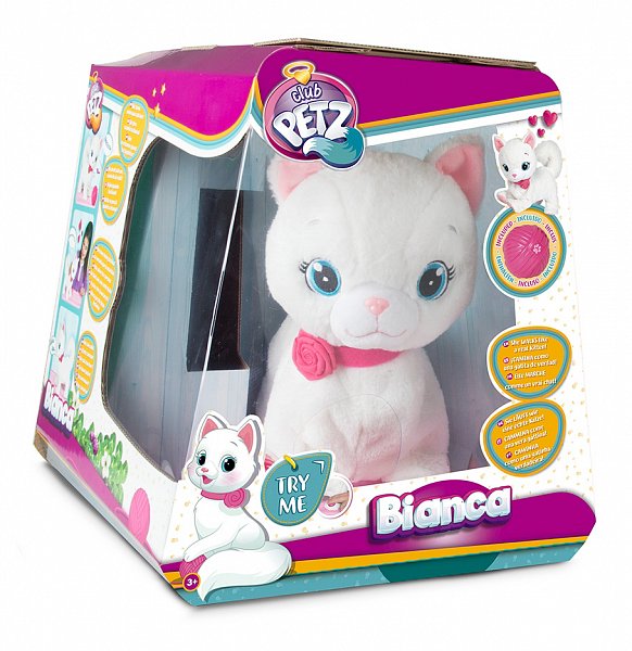 TM Toys Club Petz - Plyšová interaktivní kočka Bianca
