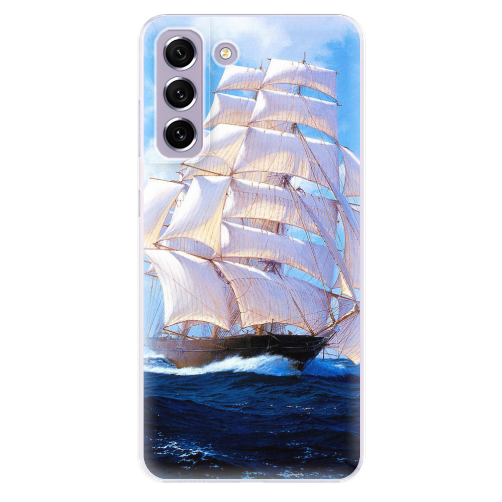 Odolné silikonové pouzdro iSaprio - Sailing Boat - Samsung Galaxy S21 FE 5G