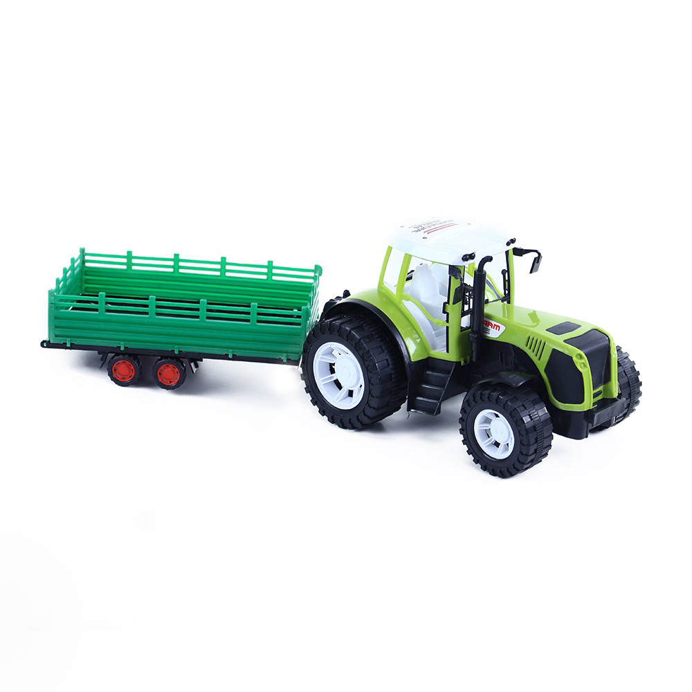 Traktor s vlečkou v krabici 56 cm