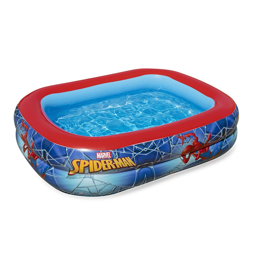  - Rodinný nafukovací bazén Bestway 200x146x48 cm Spider-Man II - multicolor