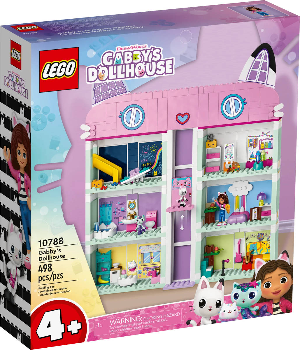 LEGO GABBYS DOLLHOUSE Gábinin kouzelný domek 10788 STAVEBNICE