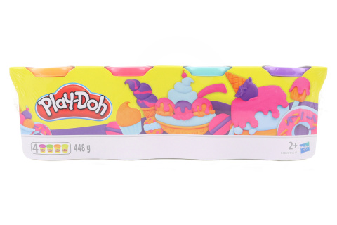 Play-doh Modelína 4 kelímky sweet