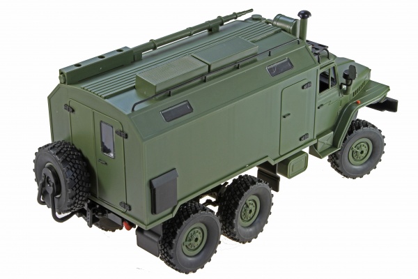 URAL 6x6 proporcionální vojenský truck 1:16 RTR