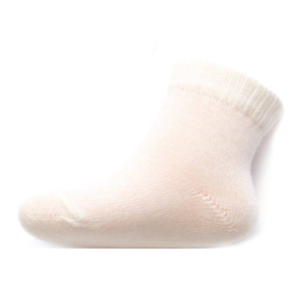 Kojenecké bavlněné ponožky New Baby - bílá/62 (3-6m)