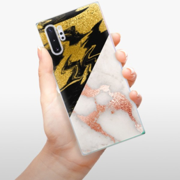 Odolné silikonové pouzdro iSaprio - Shining Marble - Samsung Galaxy Note 10+