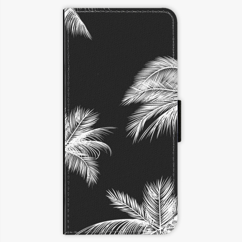 Flipové pouzdro iSaprio - White Palm - Samsung Galaxy S7 Edge