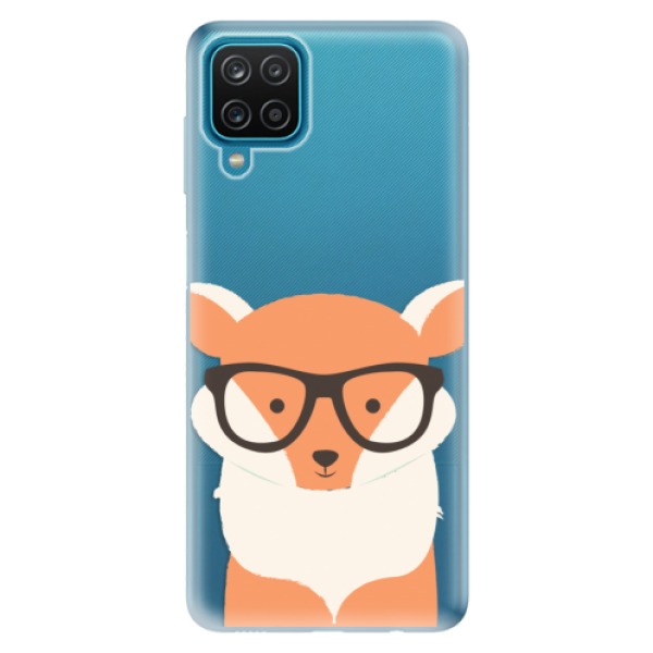 Odolné silikonové pouzdro iSaprio - Orange Fox - Samsung Galaxy A12