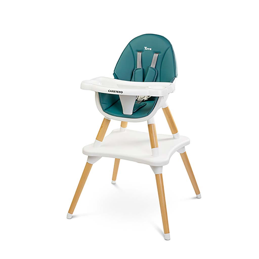 Jídelní židlička CARETERO TUVA - dark green - zelená