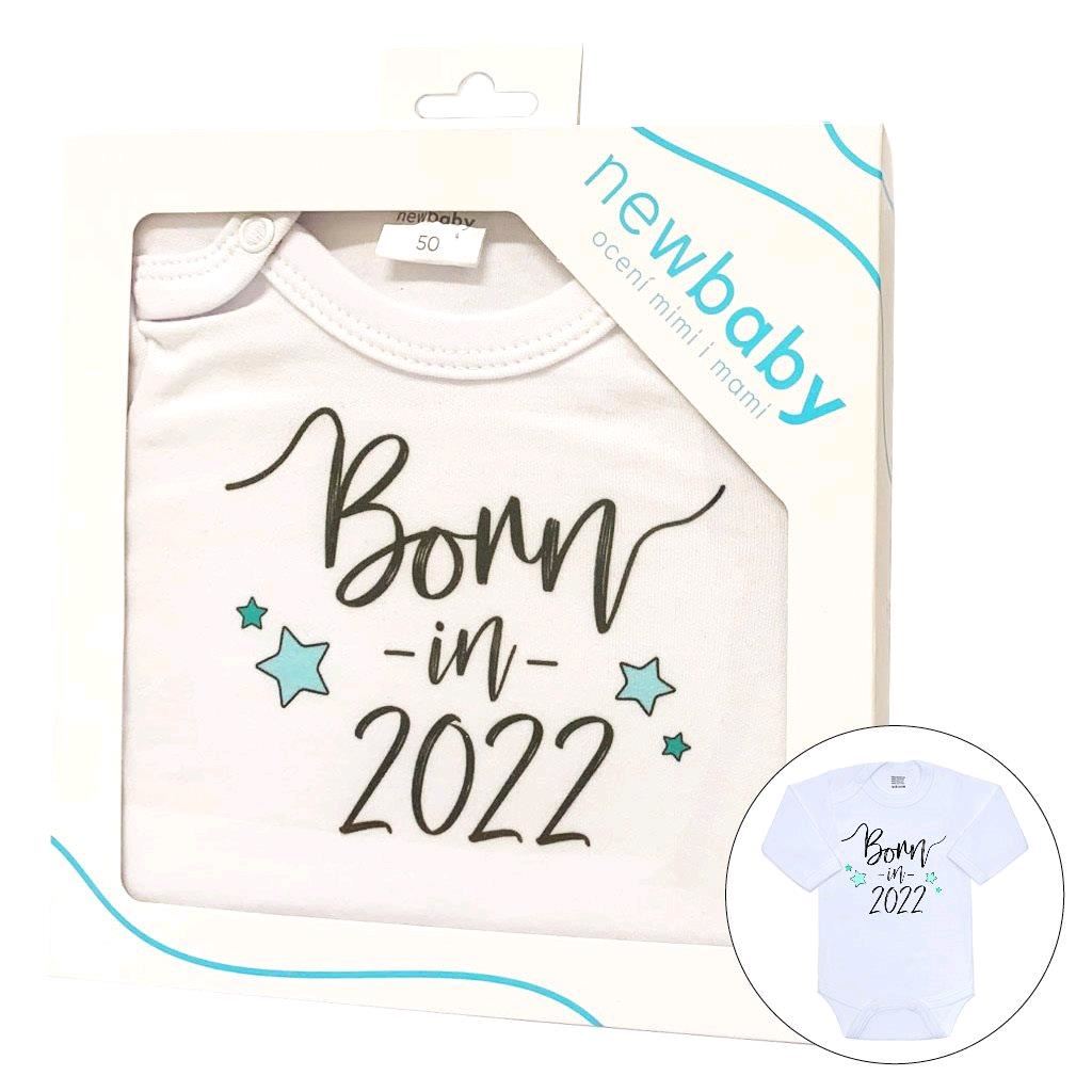 Body s potiskem New Baby Born in 2023 - dárkové balení