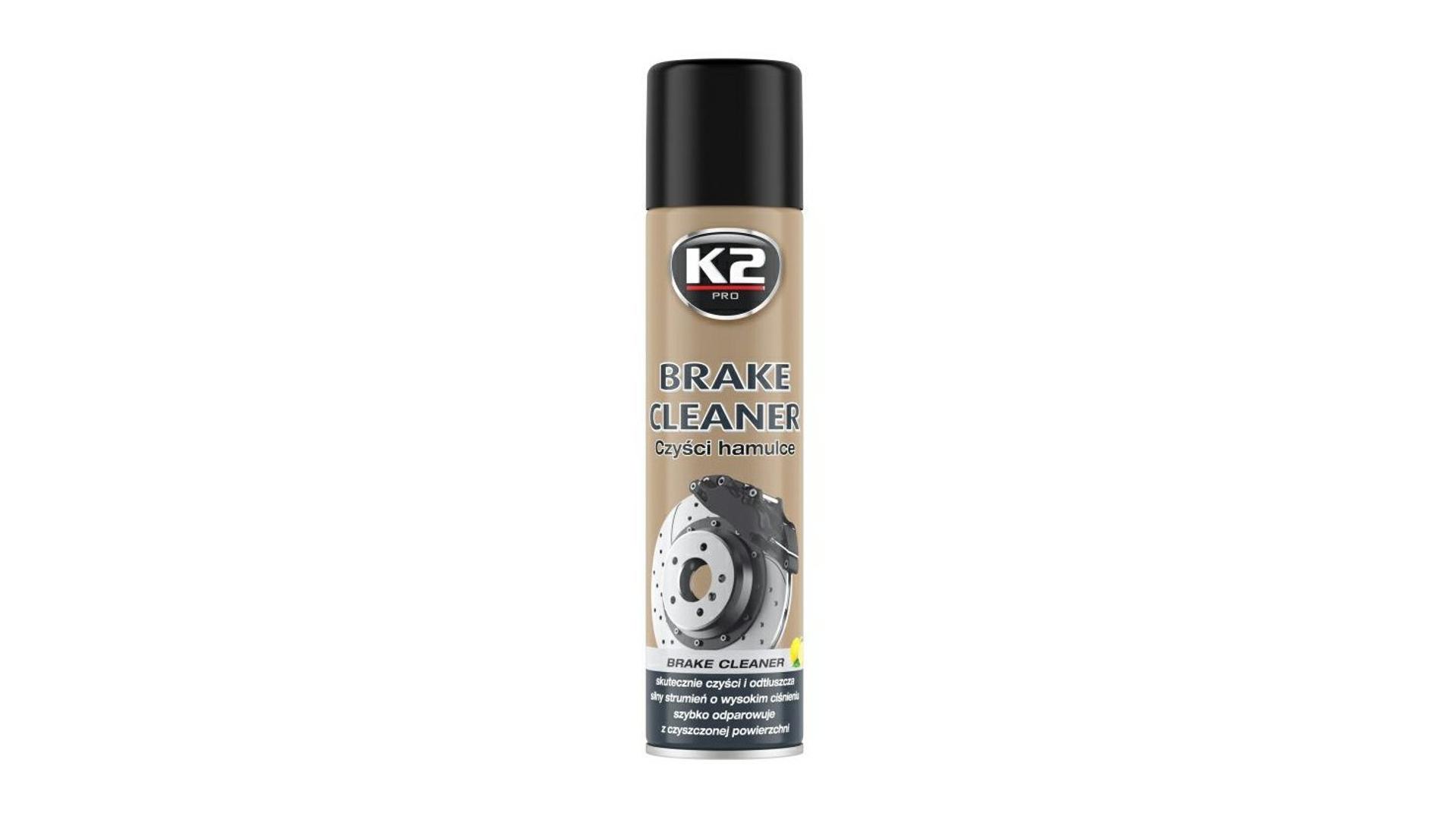 K2 BRAKE CLEANER 600 ml - čistič brzd (redukuje pískání)