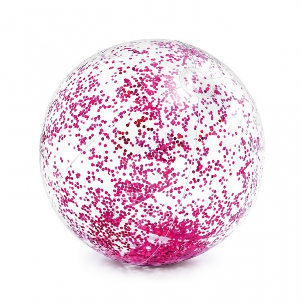 Nafukovací míč s flitry, 71 cm, 2 barvy
