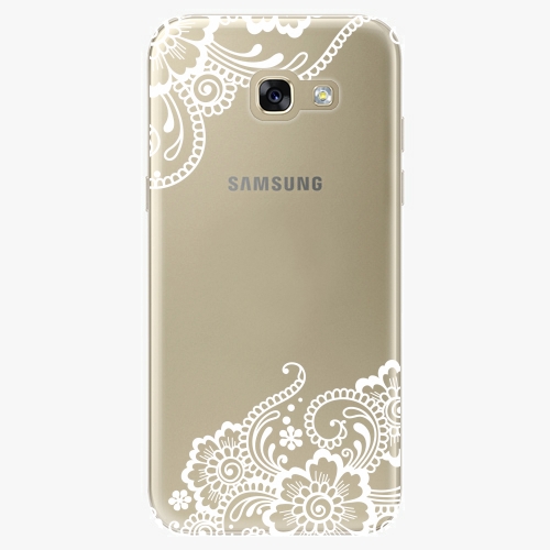 Plastový kryt iSaprio - White Lace 02 - Samsung Galaxy A5 2017