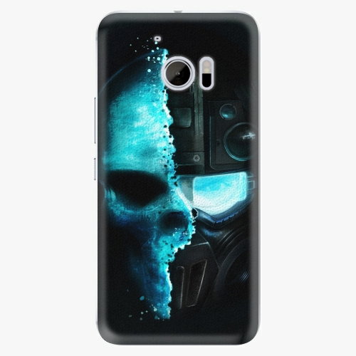 Plastový kryt iSaprio - Roboskull - HTC 10