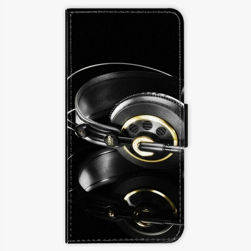 Flipové pouzdro iSaprio - Headphones 02 - Samsung Galaxy S7 Edge