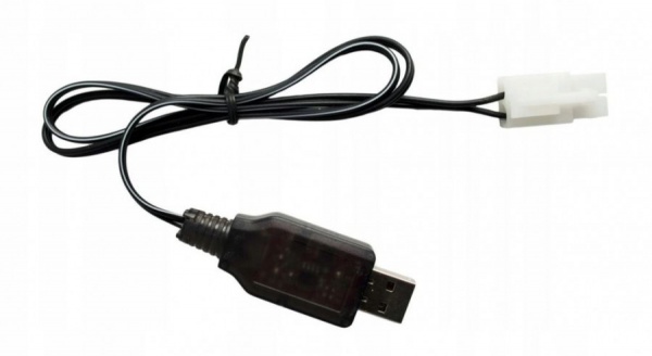 Nabíječka USB NiCd / NiMh 9.6V 250mA Tamiya