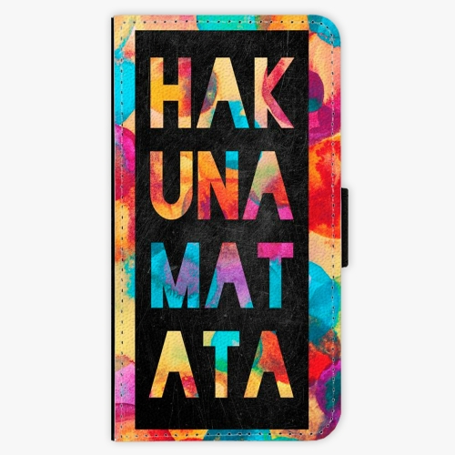 Flipové pouzdro iSaprio - Hakuna Matata 01 - Samsung Galaxy S6
