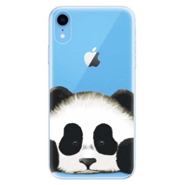 Odolné silikonové pouzdro iSaprio - Sad Panda - iPhone XR
