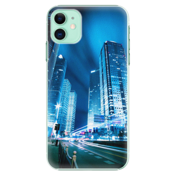 Plastové pouzdro iSaprio - Night City Blue - iPhone 11