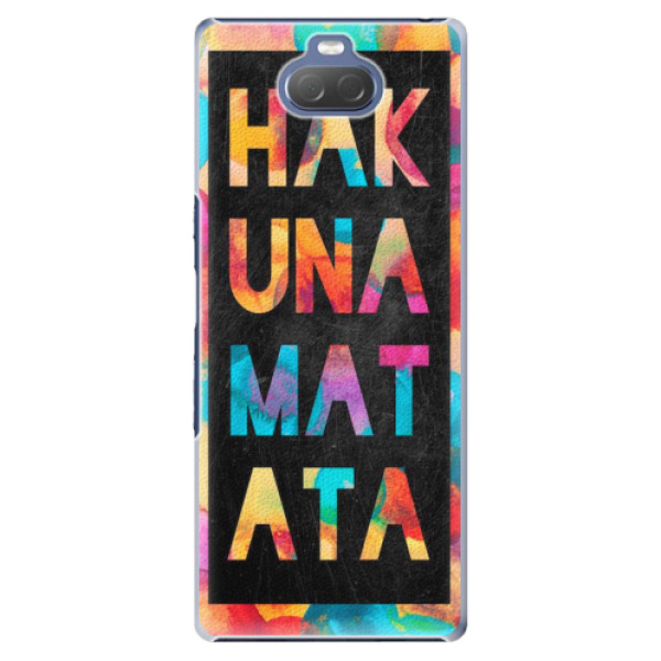 Plastové pouzdro iSaprio - Hakuna Matata 01 - Sony Xperia 10
