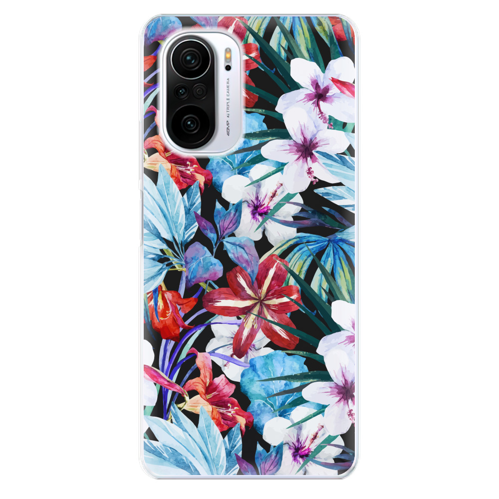 Odolné silikonové pouzdro iSaprio - Tropical Flowers 05 - Xiaomi Poco F3
