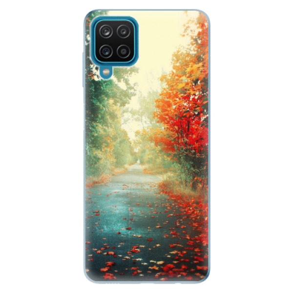 Odolné silikonové pouzdro iSaprio - Autumn 03 - Samsung Galaxy A12