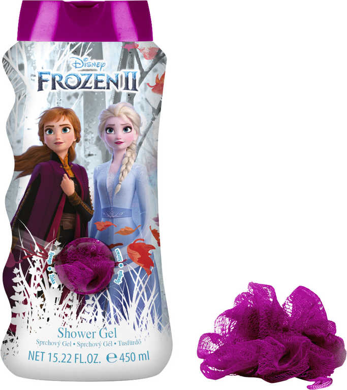 EP Line Set gel sprchový + žínka Frozen 2 (Ledové Království) dětská kosmetika