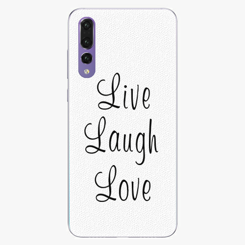 Plastový kryt iSaprio - Live Laugh Love - Huawei P20 Pro