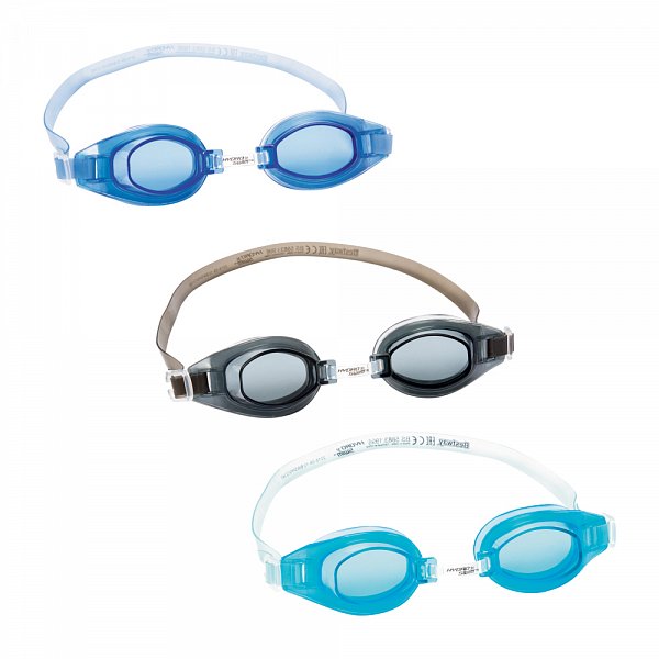 Bestway - Plavecké brýle WAVE CREST - mix 3 barvy (modrá, tmavě modrá, šedá)
