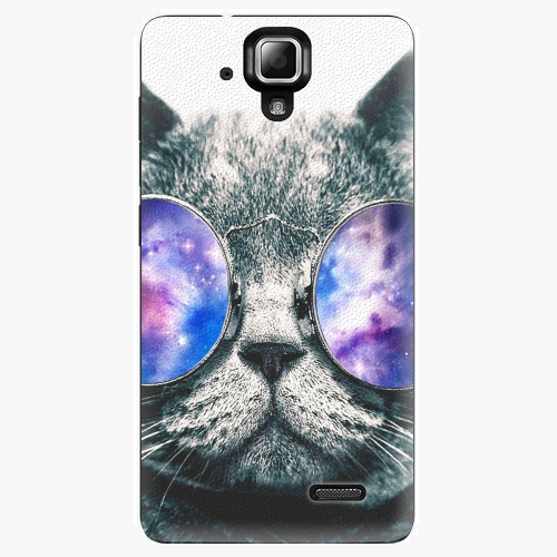 Plastový kryt iSaprio - Galaxy Cat - Lenovo A536