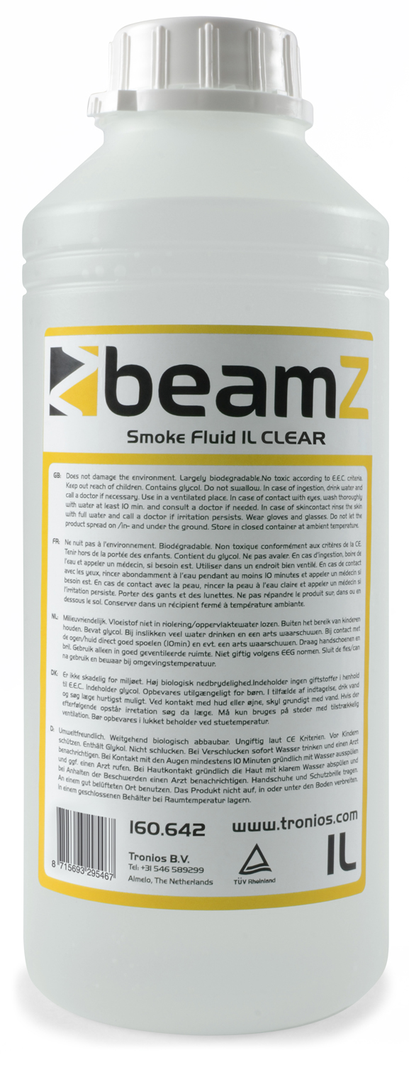 BeamZ náplň do výrobníku mlhy, ECO, 1L
