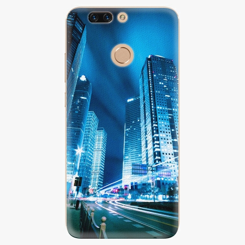 Plastový kryt iSaprio - Night City Blue - Huawei Honor 8 Pro