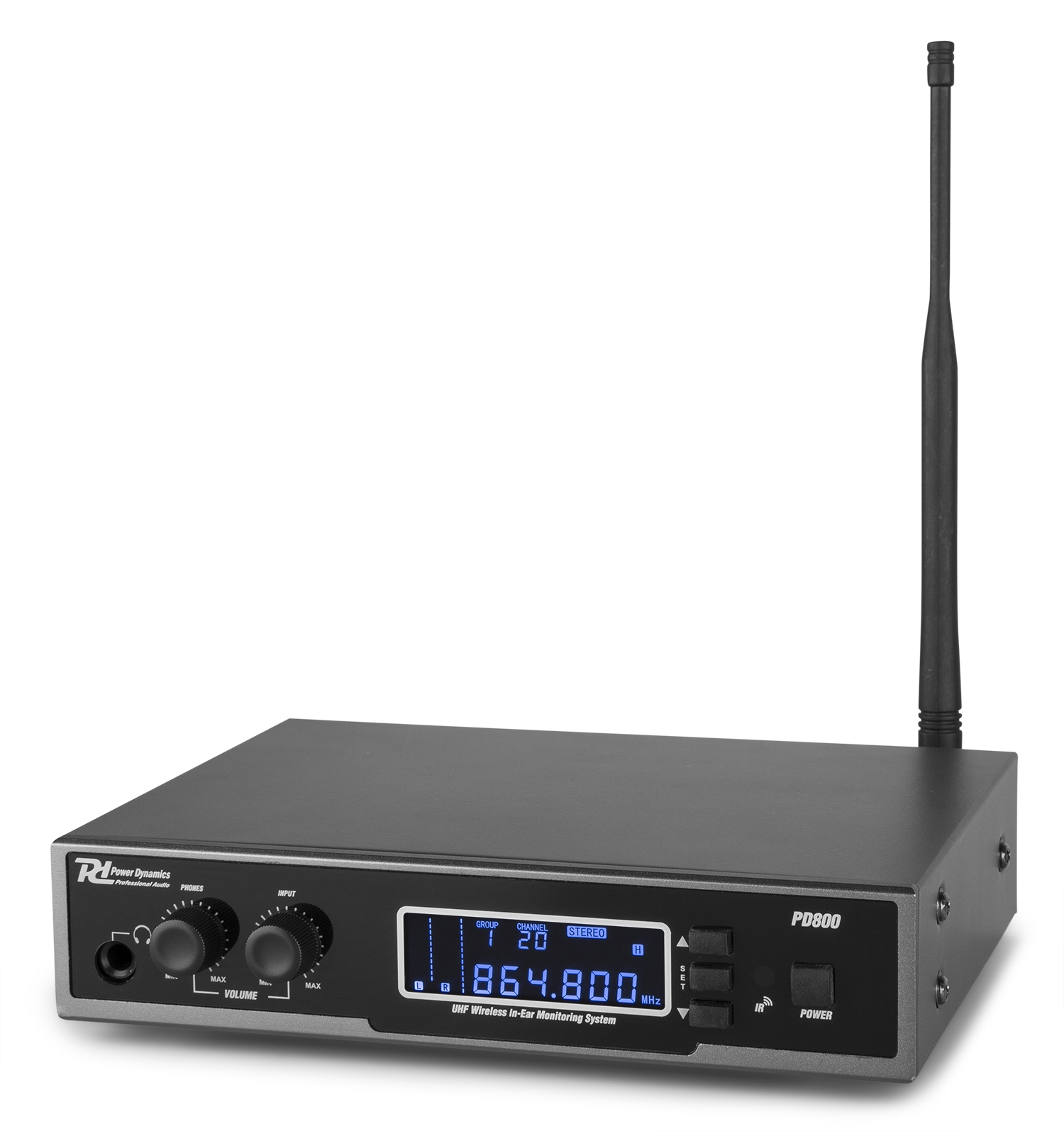 Power Dynamics PD800 In Ear monitorovací systém UHF
