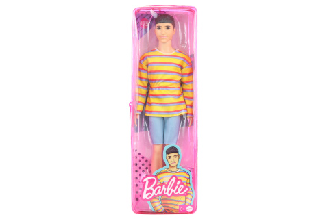 Barbie Model Ken 175 - Proužkované tričko a kraťasy TV