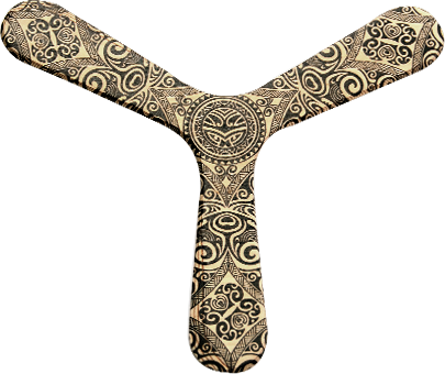 Bumerang Samoa - Pravoruký