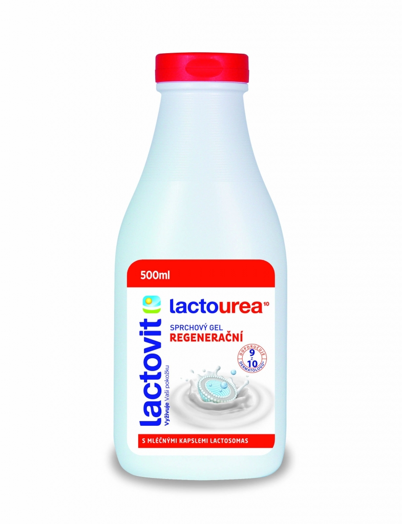 Lactourea regenerační sprchový gel 500 ml