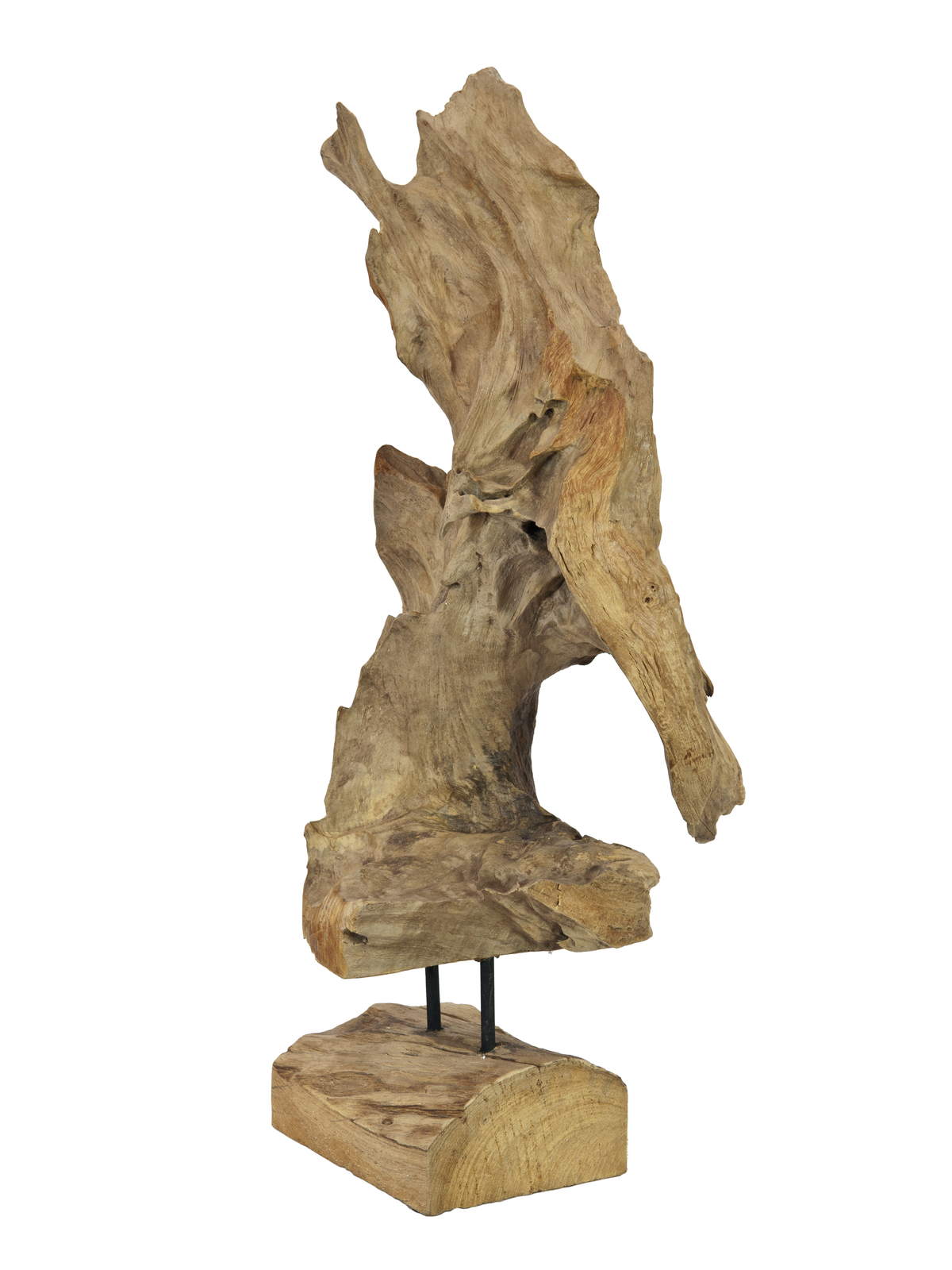 Dekorativní socha přírodního dřeva, 60 cm
