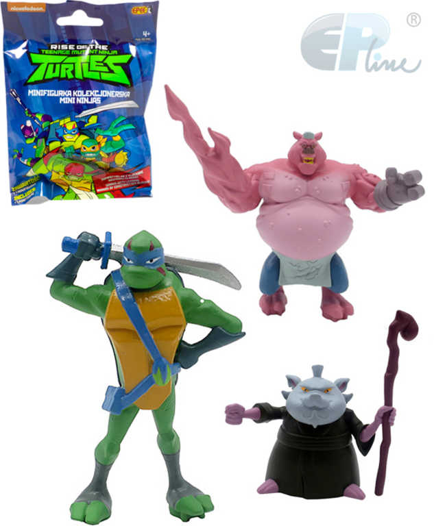 EP line Figurka Želvy Ninja různé druhy v sáčku s překvapením