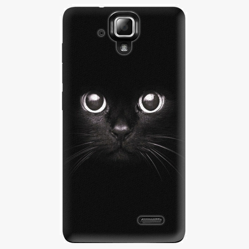 Plastový kryt iSaprio - Black Cat - Lenovo A536