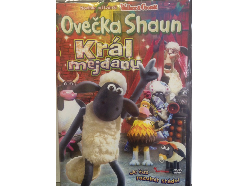 DVD Ovečka Shaun II. - Král mejdanu