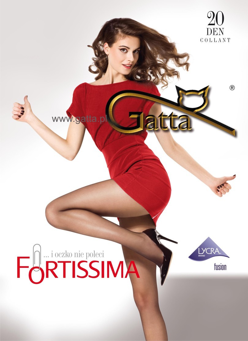 FORTISSIMA 20 - Hladké punčochové kalhoty 3D, 20 DEN - GATTA