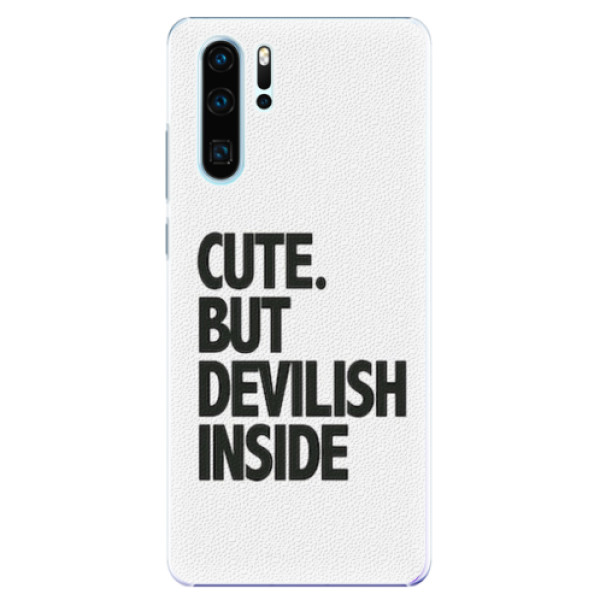 Plastové pouzdro iSaprio - Devilish inside - Huawei P30 Pro