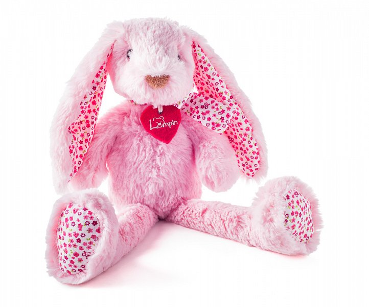 Lumpin - Zajíc Stella růžový velký 38 cm