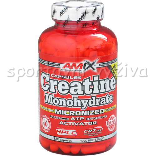 Creatine Monohydrate 220 kapslí