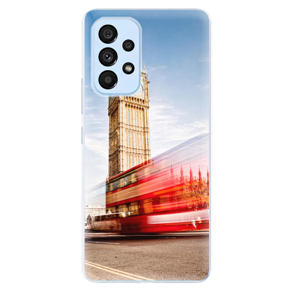 Odolné silikonové pouzdro iSaprio - London 01 - Samsung Galaxy A73 5G