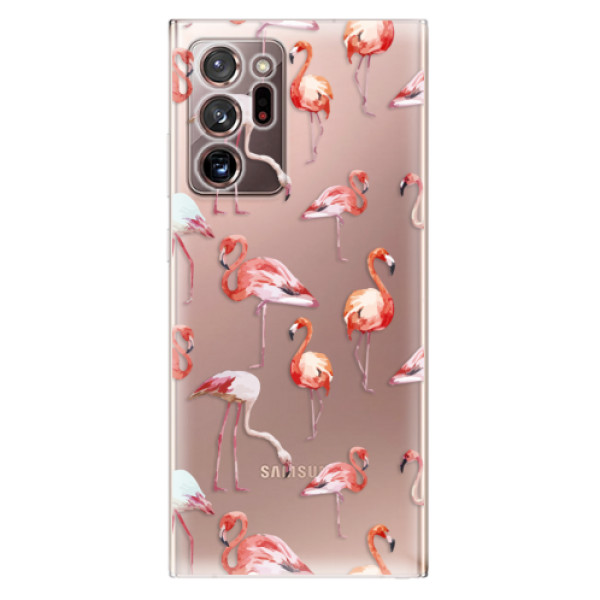 Odolné silikonové pouzdro iSaprio - Flami Pattern 01 - Samsung Galaxy Note 20 Ultra
