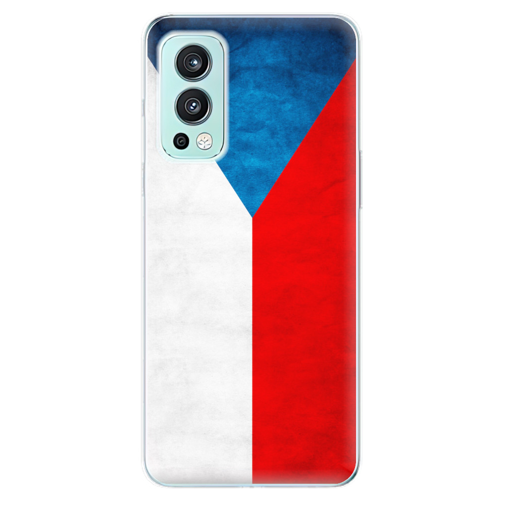 Odolné silikonové pouzdro iSaprio - Czech Flag - OnePlus Nord 2 5G